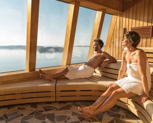 AIDAsol_mar_blu_stella_Wellness_Sauna Silvester-Kreuzfahrt Madeira