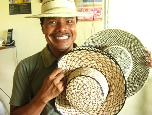Panama und Kolumbien Hüte