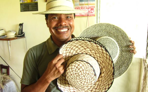Panama und Kolumbien Hüte
