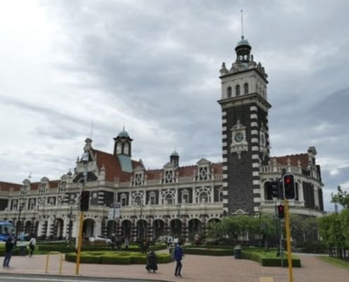 ferntouristik-unterwegs_Neuseeland_Dunedin_historisches-Gebäude