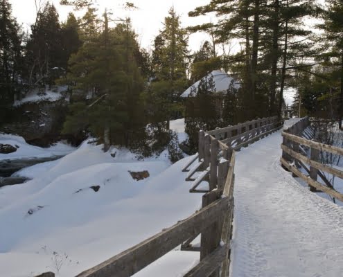 ferntouristik_Le Baluchon Éco-Villégiature_Winterlandschaft Le Baluchon Éco-Villégiature_Winterlandschaft