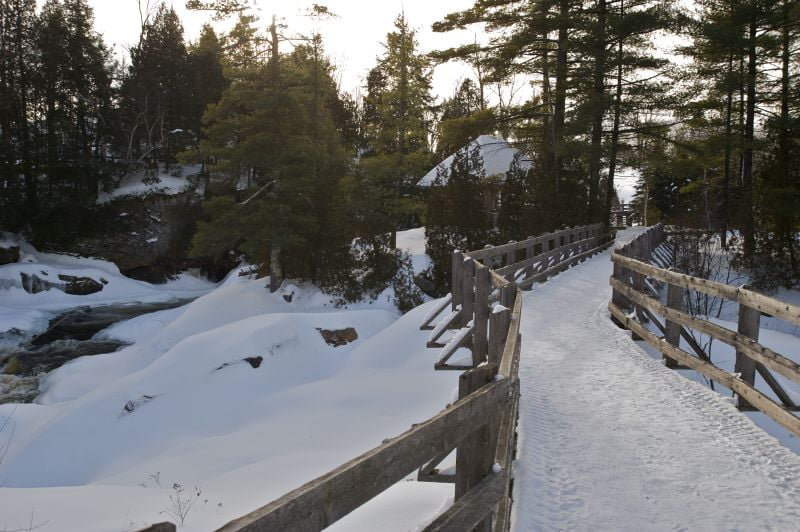 ferntouristik_Le Baluchon Éco-Villégiature_Winterlandschaft Le Baluchon Éco-Villégiature_Winterlandschaft